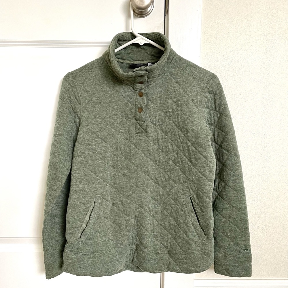 Marmot Women’s Quilted Pullover Sweater, Size Sm.